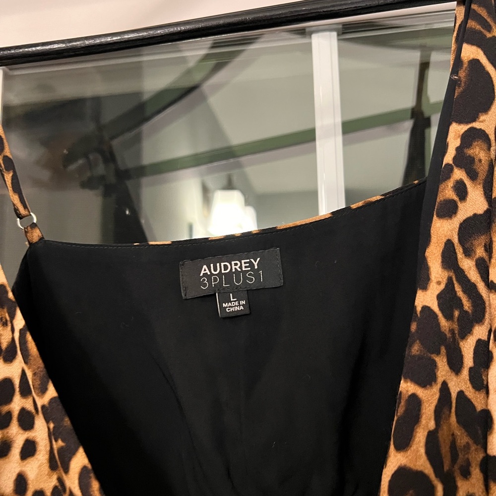 Leopard print tomorrow. Size L